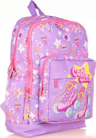 Kaukko Kids Mor Kaykay Kız Çocuk Okul Sırt Çantası