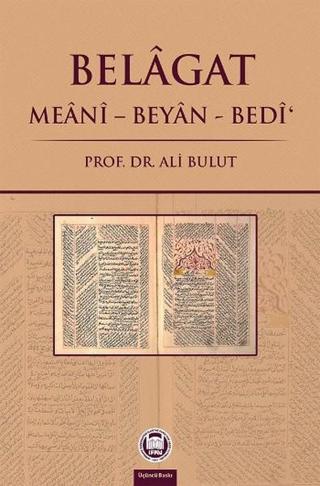 Belagat - Ali Bulut - M. Ü. İlahiyat Fakültesi Vakfı Yayı