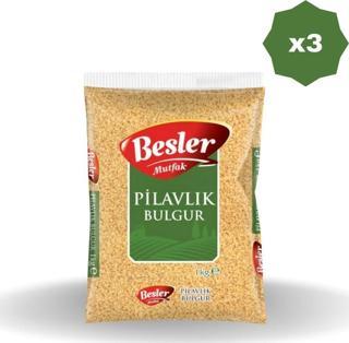 Besler Mutfak Pilavlık Bulgur 1 Kg X 3 Adet