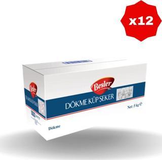 Beşler Dökme Küp Şeker 5 Kg X 12 Adet