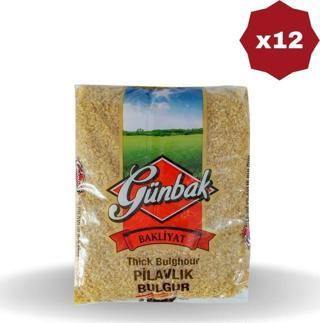 Günbak Pilavlık Bulgur 2 Kg X 12 Adet