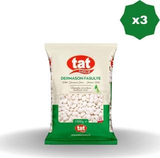 Tat Dermason Fasulye 1 Kg X 3 Adet