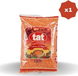 Tat İthal Futbol Kırmızı Mercimek 1 Kg X 1 Adet