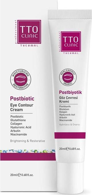 TTO CLINIC Postbiyotik Göz Çevresi Kremi 20 ml