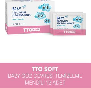 TTO SOFT BABY GÖZ ÇEVRESİ TEMİZLEME MENDİLİ