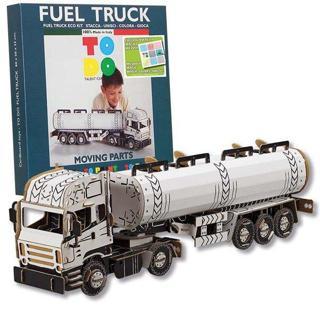 Todo Fuel Truck 3D Boyanabilir Maket Fl6024