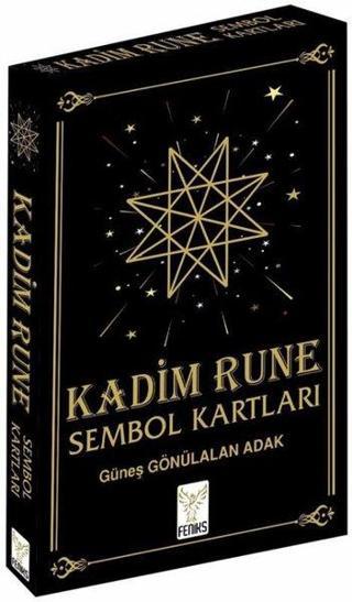 Kadim Rune Sembol Kartları - Kutulu 36 Kart - Güneş Gönülalan Adak - Feniks Kitap