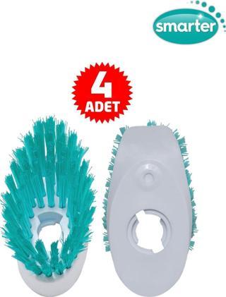 SMARTER DETERJAN HAZNELİ BULAŞIK FIRÇASI 4 ADET YEDEK