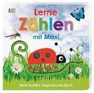 Mein buntes Fingerspuren - Buch. Lerne zhlen mit Maxi - Jaekel Franziska - Dorling Kindersley