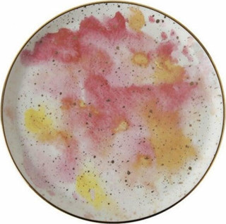 Porland Cosmos Desen1 Düz Tabak 20cm