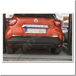 WOC Chrome Renault Captur Krom Bagaj Alt Çıta 2013-2019 Paslanmaz Çelik