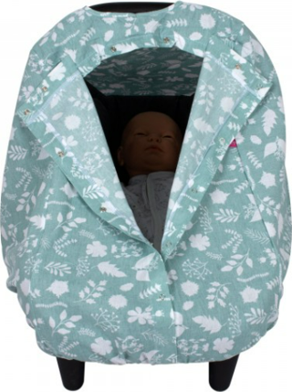 Sevi Bebe 237.92 Anakucağı Örtüsü Yaprak Desen