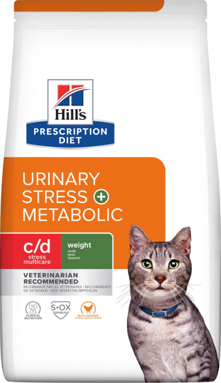 Hill's PRESCRIPTION DIET c/d Multicare Stress + Metabolic Kedi Maması 3kg