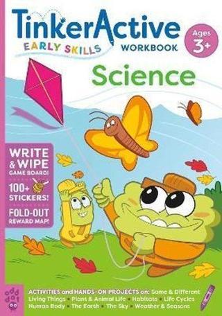 TinkerActive Early Skills Science Workbook Ages 3+ - Megan Hewes Butler - ODD DOT