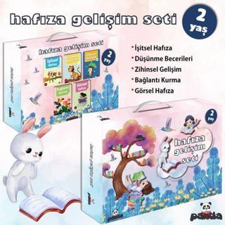 2 Yaş Hafıza Gelişim Seti - 5 Kitap Takım - Afife Çoruk - Panda