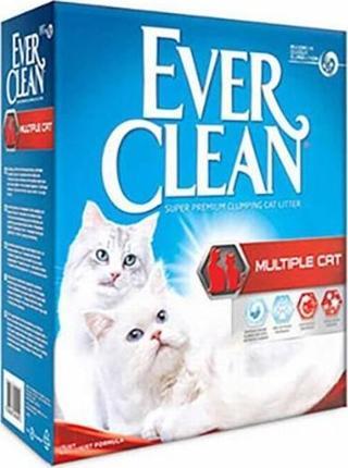 Ever Clean Multiple Cat Kokulu Topaklanan Kedi Kumu 2x10 Lt