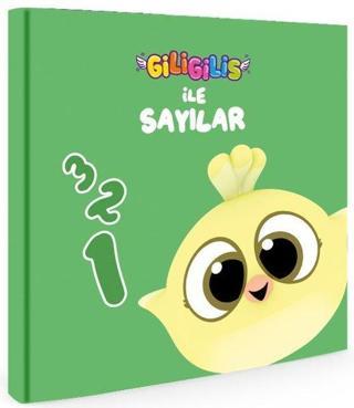 Giligilis ile Sayılar - Eğitici Mini Karton Kitap Serisi - Kolektif  - Artenino Yayıncılık