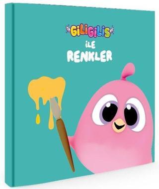 Giligilis ile Renkler - Eğitici Mini Karton Kitap Serisi - Kolektif  - Artenino Yayıncılık