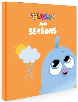 Giligilis and Seasons - İngilizce Eğitici Mini Karton Kitap Serisi - Kolektif  - Artenino Yayıncılık