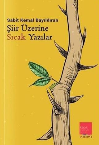 Şiir Üzerine Sıcak Yazılar - Sabit Kemal Bayıldıran - Kaos Çocuk Parkı