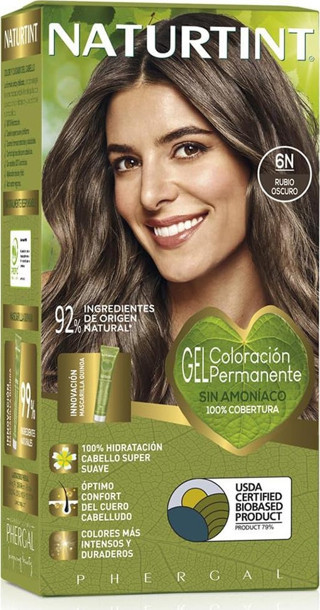 Naturtint 6N Koyu Sarı Doğal Saç Boyası 170ML