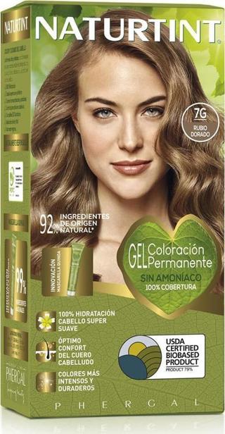 Naturtint 7G Altın Sarısı Doğal Saç Boyası 170ML