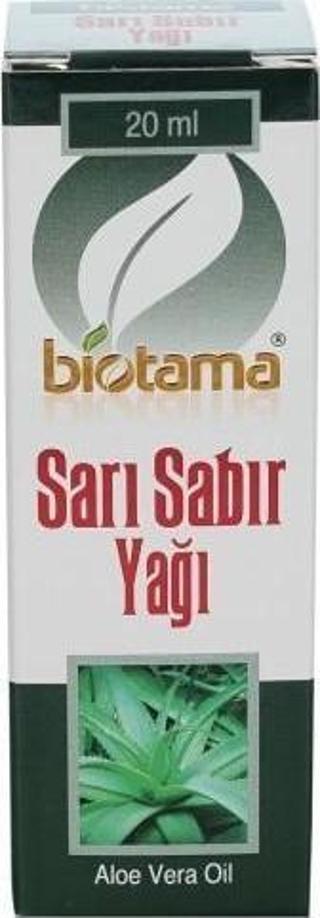 Biotama Sarı Sabır Yağı Aloe Vera Yağı 20 cc