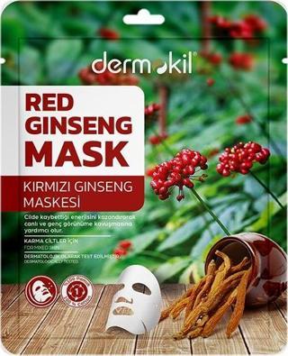 Dermokil Kırmızı Ginseng Maskesi (Karma Ciltler için) 20 gr