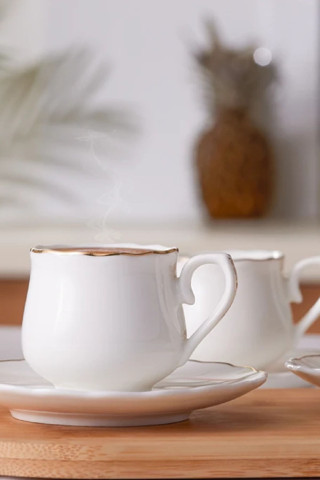 Emsan Beykoz 6 Kişilik Kahve Fincanı Takımı 90 Ml