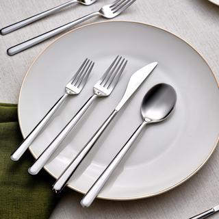 Karaca Mandy Platin 6 Kişilik 24 Parça Çatal Kaşık Bıçak Takımı