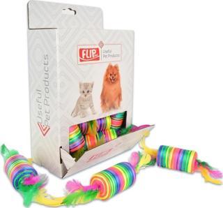 Flip Pet Tüylü Silindir Kedi Oyuncağı