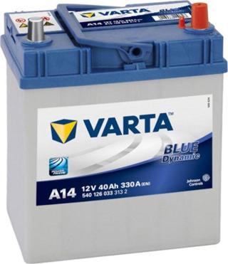 Varta Akü 12V 40 Amper Blue Dynamic 330A A14