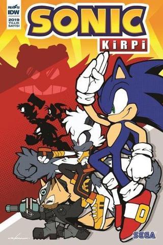 Kirpi Sonic Yıllık 2019 - Ian Flynn - Presstij Kitap