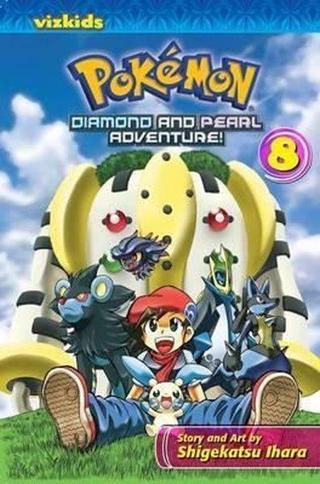 Pokemon Diamond and Pearl Adventure! Vol. 8 - Shigekatsu İhara - Viz Media, Subs. of Shogakukan Inc