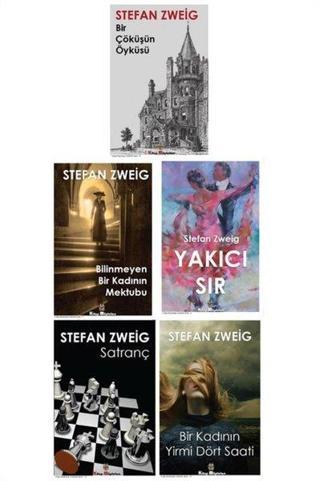 Stefan Zweig Kitap Seti - 5 Kitap Takım - Stefan Zweig - Kitap Müptelası Yayınları