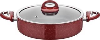 Taç Granit Teflon Basık Tencere 32 Cm