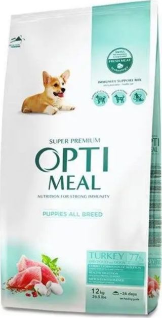 Optimeal Super Premium Pupy Tüm Irklar Yavru Köpek Maması 12 Kg