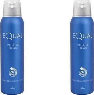 2 x Equal Intense Erkek Deodorant 150ML