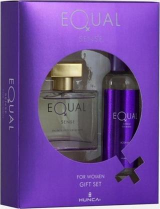 Equal Sense Set Edt 75 ml+ 150 Vücut Spreyi Kadın Parfüm