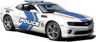 Maisto 1/24 2010 Model Chevrolet Camaro SS RS Police