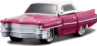 Maisto Cadillac 63 Coupe Deville Oyuncak Araba Mor