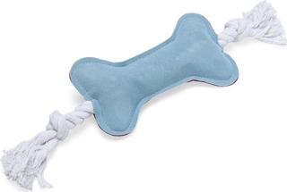Karlie Kemik Şeklinde İpli Peluş Evcil Hayvan Oyuncağı