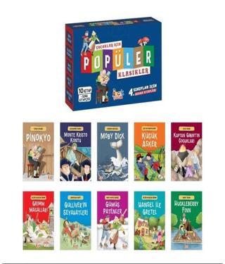 Çocuklar için Popüler Klasikler Set+Soru Kitapçığı - 10 Kitap Takım - Kolektif  - Bıcırık Yayınları