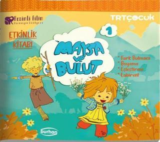 TRT Çocuk Maysa ve Bulut Etkinlik Kitabı - 1 - Kolektif  - Burhan Yayıncılık