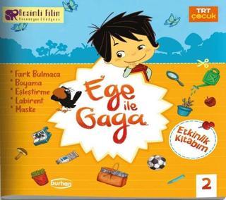TRT Çocuk Ege ile Gaga Etkinlik Kitabım - 2 - Kolektif  - Burhan Yayıncılık