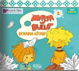 TRT Çocuk Maysa ve Bulut Boyama Kitabı - 2 - Kolektif  - Burhan Yayıncılık