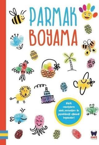 Parmak Boyama - Kırmızı - Net Çocuk Yayınları Yayınevi