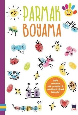 Parmak Boyama - Mor - Net Çocuk Yayınları Yayınevi