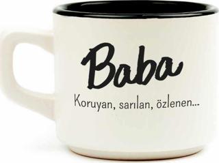 Baba Beyaz Venüs Kupa - Hediye Seramik Kupa