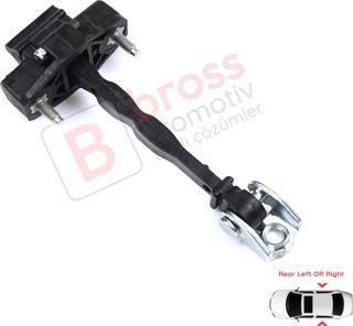 Bross Otomotiv Peugeot 308 MK3 408 DS4 Opel Astra L 2021-On 5-Kapı 9830834180 İçin Arka Kapı Gergi Yayı 